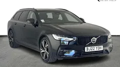 Onyx black Used 2022 Volvo V90 R-Design Estate | £24,490 (Fair price)