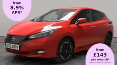 Red Used 2022 Nissan Leaf Tekna Hatchback | £11,453 (Fair price)