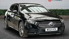 Black Used 2021 Mercedes A250 AMG line Hatchback | £16,850 (Fair price)
