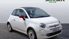 White Used 2022 Fiat 500 Red Hatchback | £9,600 (Fair price)
