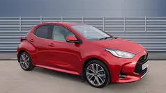 Red Used 2022 Toyota Yaris Hybrid Hatchback | £17,986 (Fair price)