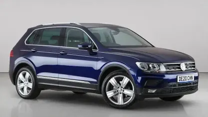 Used VW Tiguan Match 150 HP (110 kW) 2020 Blue SUV
