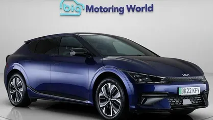 Used Kia EV6 GT-Line 167 kW (228 HP) 2022 Blue SUV