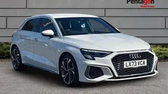 White Used 2023 Audi A3 S-Line Hatchback | £21,500 (Fair price)