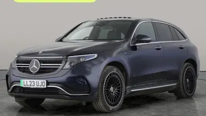 Used Mercedes EQC400 AMG line 300 kW (408 HP) 2023 Blue SUV