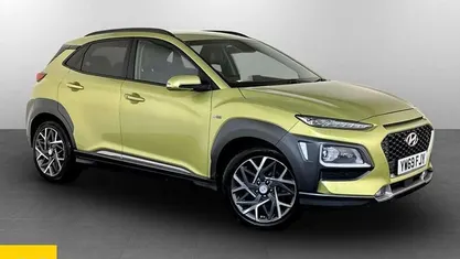 Used Hyundai Kona Premium SE 141 HP (103 kW) 2020 Yellow SUV