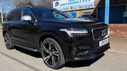 Begagnad Volvo XC90 R-Design Pro 310 HK (228 kW) 2018 Svart SUV