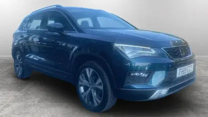 Used Seat Ateca SE Technology 116 HP (85 kW) 2019 Blue SUV