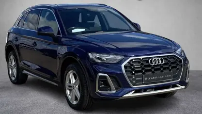 Used Audi Q5 S-Line 204 HP (150 kW) 2022 Blue SUV