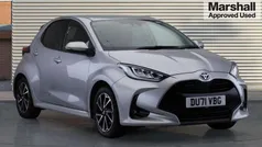 Silver Used 2021 Toyota Yaris Hybrid Design Hatchback | £16,350 (Fair price)