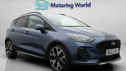 Used Ford Fiesta Active X 125 HP (91 kW) 2023 Blue Hatchback