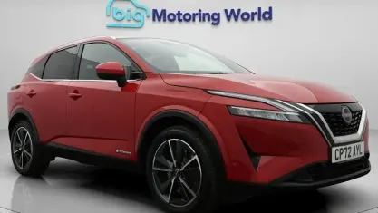 Begagnad Nissan Qashqai S 190 HK (139 kW) 2022 Röd SUV