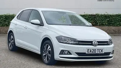 Used VW Polo Match 95 HP (69 kW) 2020 White Hatchback