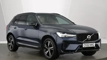 Used Volvo XC60 R-Design 197 HP (144 kW) 2021 Blue SUV