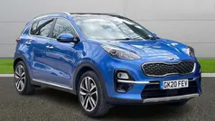Blue Used 2020 Kia Sportage 4 SUV | £16,899 (Fair price)