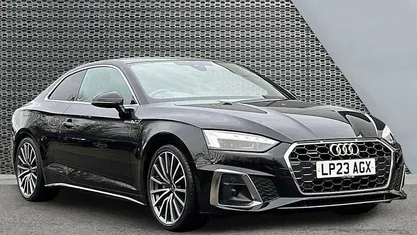 Black Used 2023 Audi A5 S-Line Coupe | £27,992 (Fair price)