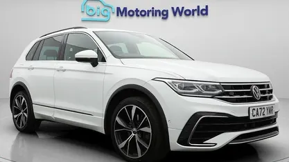 Used VW Tiguan R-line 245 HP (180 kW) 2022 White SUV
