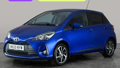 Used Toyota Yaris 111 HP (81 kW) 2019 Blue Hatchback