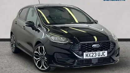 Used Ford Fiesta ST-Line X 100 HP (73 kW) 2023 Black Hatchback