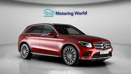 Used Mercedes GLC350 AMG line 258 HP (189 kW) 2018 Red Estate
