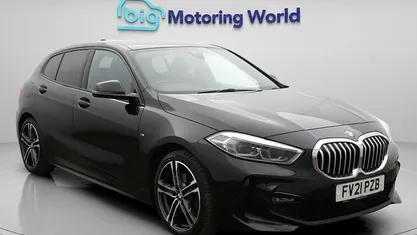 Used BMW 118 M Sport 136 HP (100 kW) 2021 Black Hatchback
