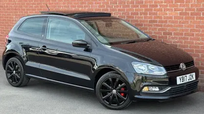 Used VW Polo Beats 75 HP (55 kW) 2017 Black Hatchback