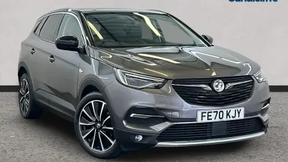 Usado Vauxhall Grandland X Ultimate 130 HP (95 kW) 2021 Cinzento SUV