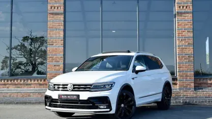 Used VW Tiguan Allspace R-line 150 HP (110 kW) 2019 White SUV