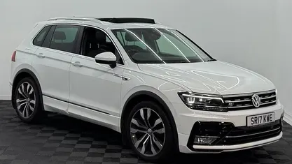 Used VW Tiguan R-line 150 HP (110 kW) 2017 White SUV