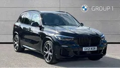 Black Used 2021 BMW X5 M Sport SUV | £40,995 (Fair price)