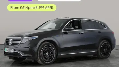 Used Mercedes EQC400 AMG Line Premium Plus 300 kW (408 HP) 2023 Black SUV