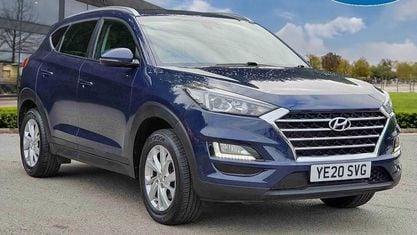 Używany Hyundai Tucson SE 132 KM (97 kW) 2020 Niebieski SUV