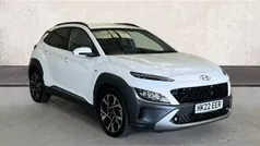 White Used 2022 Hyundai Kona Premium SUV | £13,990 (Fair price)