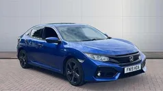 Blue Used 2019 Honda Civic SR Hatchback | £11,193 (Fair price)