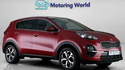 Used Kia Sportage 177 HP (130 kW) 2021 Red SUV