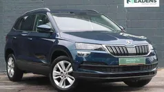 Petrol blue metallic Used 2019 Skoda Karoq SE SUV | £14,995 (Fair price)