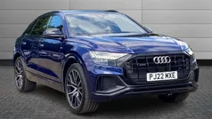 Blue Used 2022 Audi Q8 Black Edition SUV | £48,495 (Fair price)