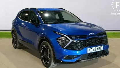 Used Kia Sportage GT-Line 265 HP (194 kW) 2023 Blue SUV