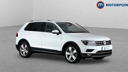 Używany VW Tiguan SEL 150 KM (110 kW) 2020 Biały SUV