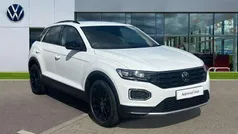 Pure white Used 2021 VW T-Roc Black Edition SUV | £18,017 (Fair price)