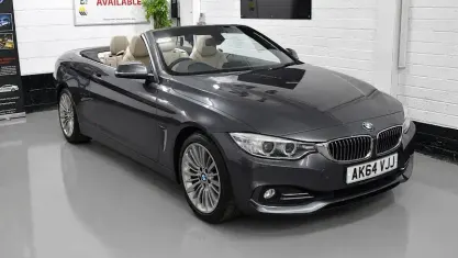 Used BMW 420 Luxury Line 184 HP (135 kW) 2014 Grey Cabriolet