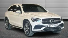 White Used 2021 Mercedes GLC300 AMG Line Premium SUV | £28,990 (Fair price)