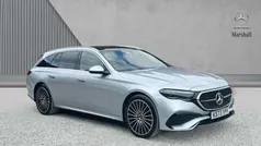 Metallic paintwork hightech silver Used 2023 Mercedes E300 AMG Line Premium Plus Estate | £59,359 (Super price)