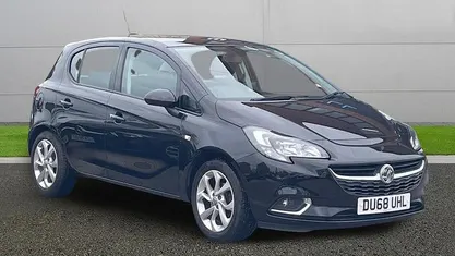 Used Vauxhall Corsa SRi 90 HP (66 kW) 2018 Black Hatchback