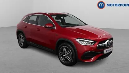 Used Mercedes GLA250 Exclusive 218 HP (160 kW) 2021 Red SUV