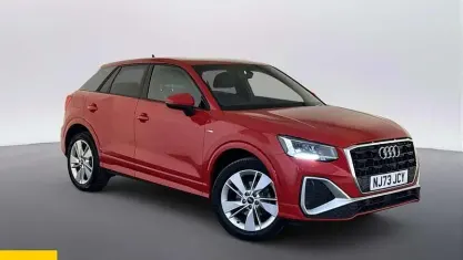 Used Audi Q2 S-Line 150 HP (110 kW) 2023 Red SUV