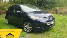 Blue Used 2013 Mazda 2 Hatchback | £3,899 (Fair price)