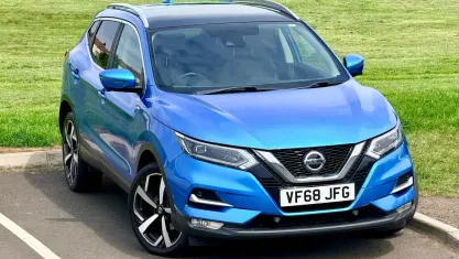 Used Nissan Qashqai Tekna 116 HP (85 kW) 2019 Blue SUV