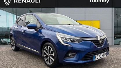 Używany Renault Clio V Iconic 101 KM (74 kW) 2020 Niebieski Hatchback