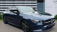 Blue Used 2023 Mercedes CLA220 AMG Line Premium Sedan | £28,549 (Fair price)